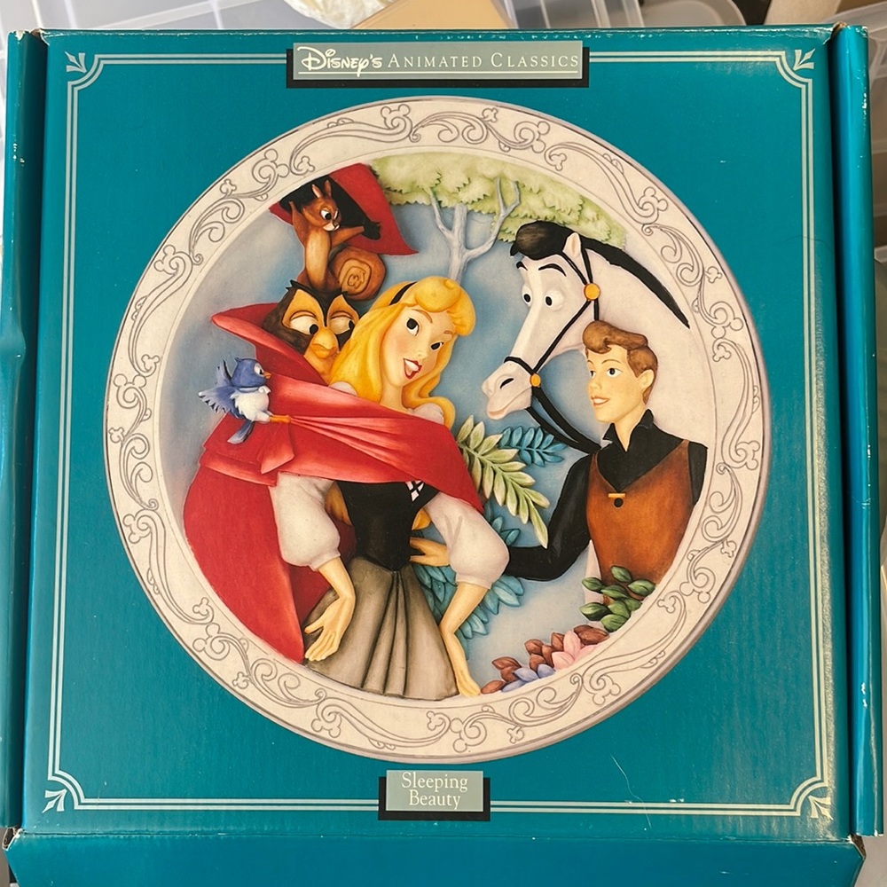 Sleeping Beauty Decorative Porcelain Plate